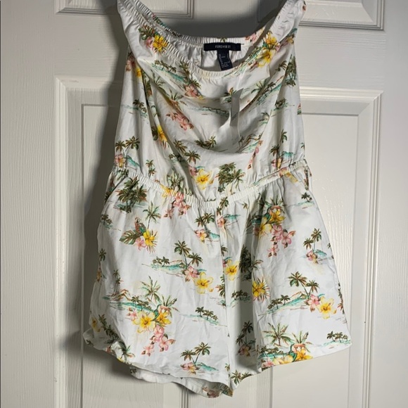 Floral Print Romper - Picture 5 of 6